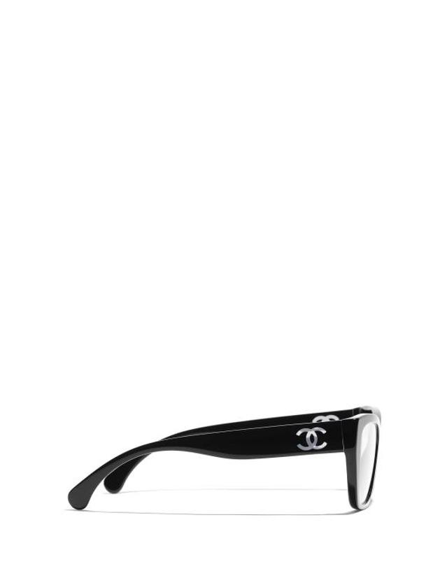 샤넬 [해외직구] 26FW 샤넬 안경 CH3474 C501 BLACK 착용컷