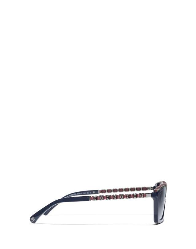 샤넬 [해외직구] 26FW 샤넬 선글라스 CH5548Q 1462S2 BLUE VENDOME 착용컷