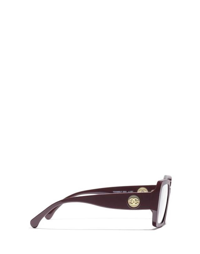샤넬 [해외직구] 26FW 샤넬 안경 CH3491 1461 RED VENDOME 착용컷