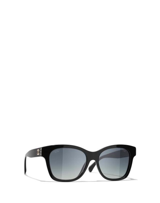 샤넬 [해외직구] 26FW 샤넬 선글라스 CH5482H C622S8 BLACK GOLD 착용컷