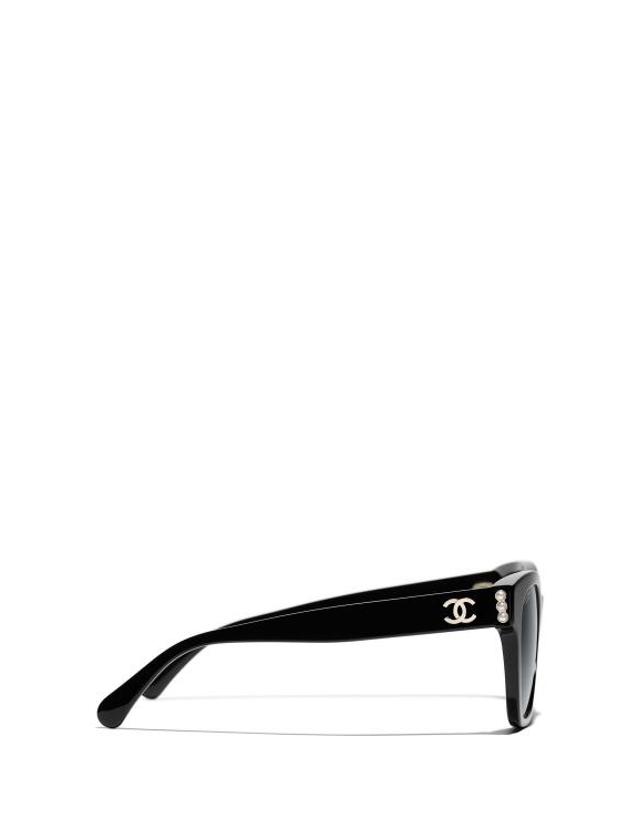 샤넬 [해외직구] 26FW 샤넬 선글라스 CH5482H C622S8 BLACK GOLD 착용컷