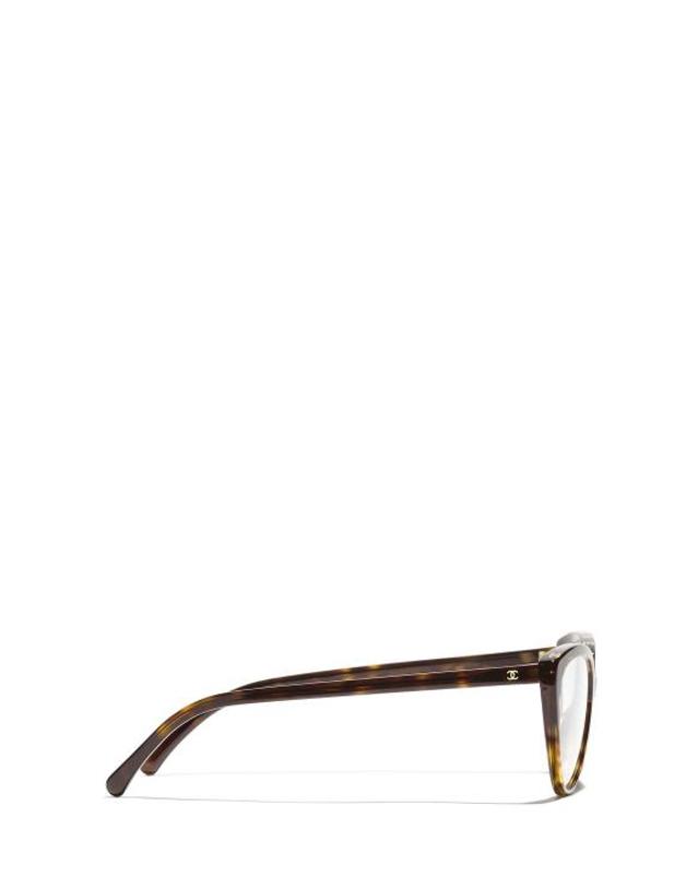 샤넬 [해외직구] 26FW 샤넬 안경 CH3393 C714 DARK HAVANA 착용컷