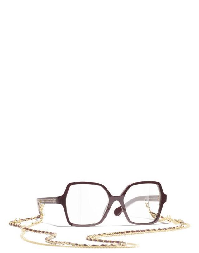 샤넬 [해외직구] 26FW 샤넬 안경 CH3492 1461 RED VENDOME 착용컷