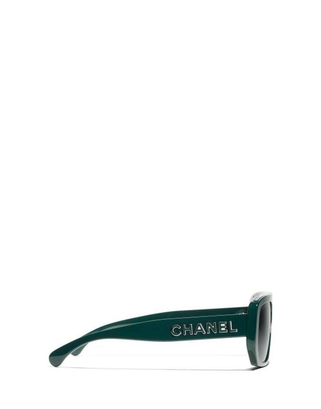 샤넬 [해외직구] 26FW 샤넬 선글라스 CH5556U 1459S4 GREEN VENDOME 착용컷