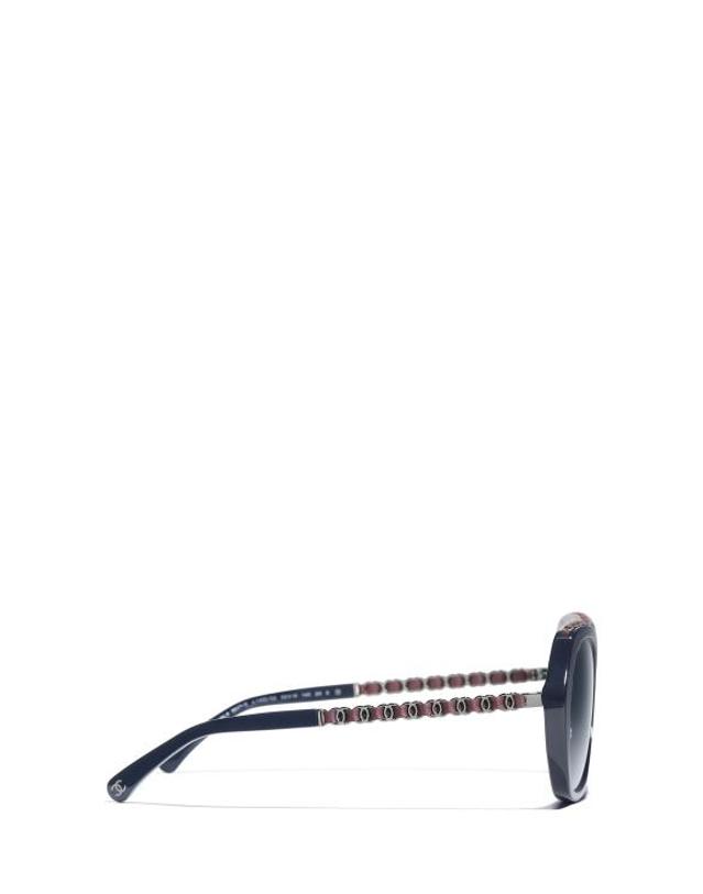 샤넬 [해외직구] 26FW 샤넬 선글라스 CH5547Q 1462S2 BLUE VENDOME 착용컷