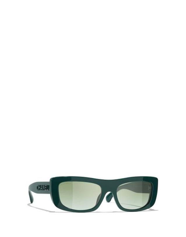 샤넬 [해외직구] 26FW 샤넬 선글라스 CH5559 1459S3 GREEN VENDOME 착용컷