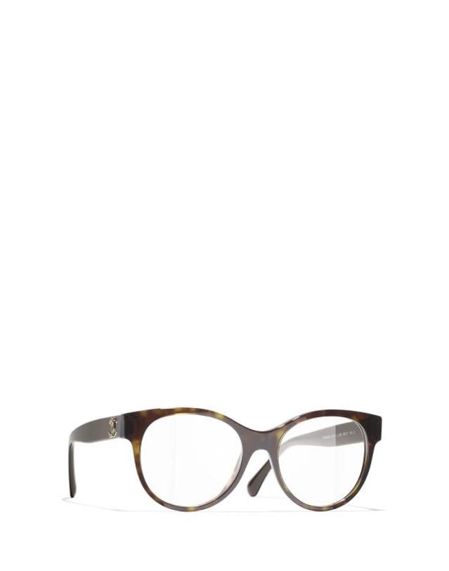 샤넬 [해외직구] 26FW 샤넬 안경 CH3471 1826 DARK HAVANA BROWN VENDOME 착용컷