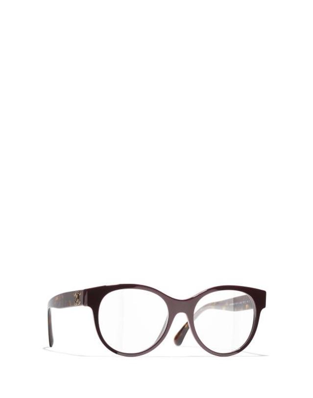 샤넬 [해외직구] 26FW 샤넬 안경 CH3471 1823 RED VENDOME DARK HAVANA 착용컷