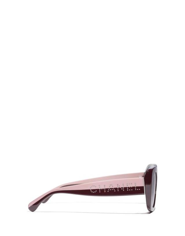 샤넬 [해외직구] 26FW 샤넬 선글라스 CH5563B 1461S1 RED VENDOME 착용컷