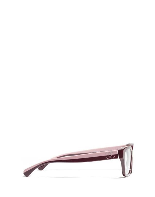 샤넬 [해외직구] 26FW 샤넬 안경 CH3503B 1461 RED VENDOME 착용컷
