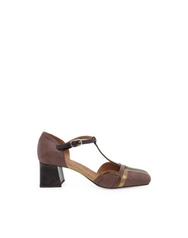 [해외직구] 26FW 치에 미하라 힐 펌프스 VOLAI49 BRONC BROWN