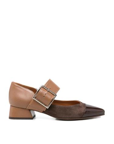 [해외직구] 26FW 치에 미하라 샌들 HEBAS49TAUPE BROWN