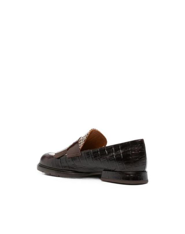 치에 미하라 [해외직구] 26FW 치에 미하라 로퍼 JELUSE TESTA BROWN 착용컷