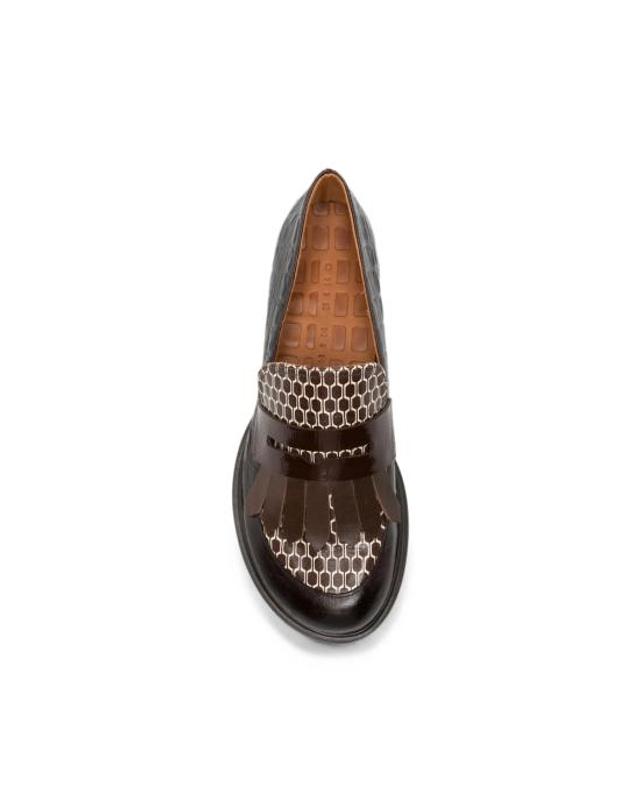치에 미하라 [해외직구] 26FW 치에 미하라 로퍼 JELUSE TESTA BROWN 착용컷