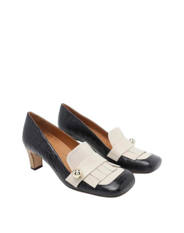 치에 미하라 [해외직구] 26FW 치에 미하라 힐 펌프스 SHIMONEKRAKOVANEGRO BLACK 착용컷