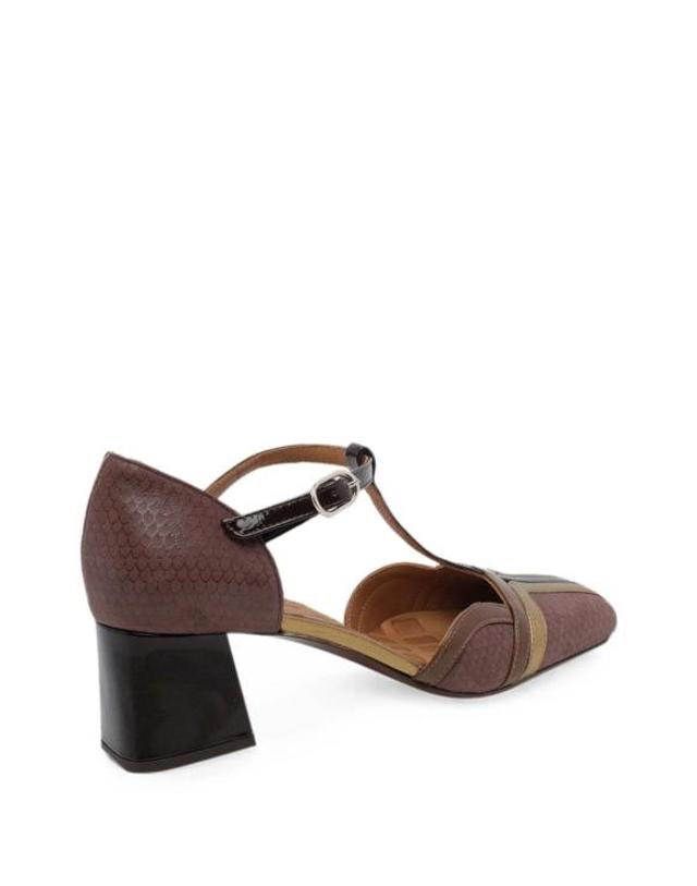 치에 미하라 [해외직구] 26FW 치에 미하라 샌들 VOLAI49BRONC BROWN 착용컷
