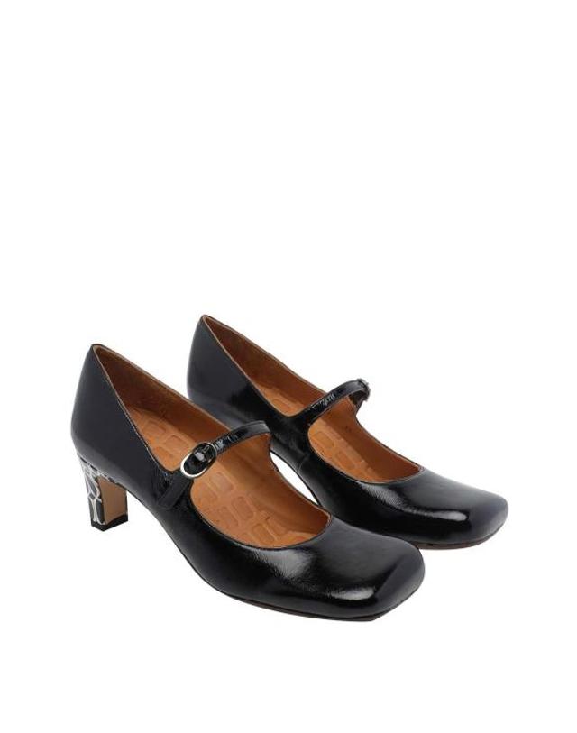 치에 미하라 [해외직구] 26FW 치에 미하라 힐 펌프스 SAMAISUCRENEGRO BLACK 착용컷