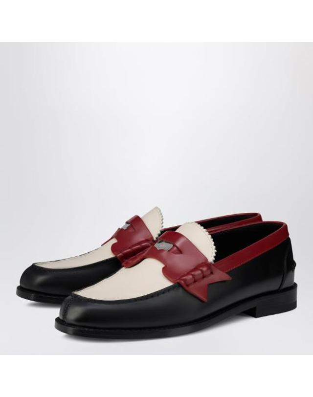 크리스찬 루부탱 [해외직구] 26FW 크리스챤 루부탱 로퍼 3260633LE Black 착용컷
