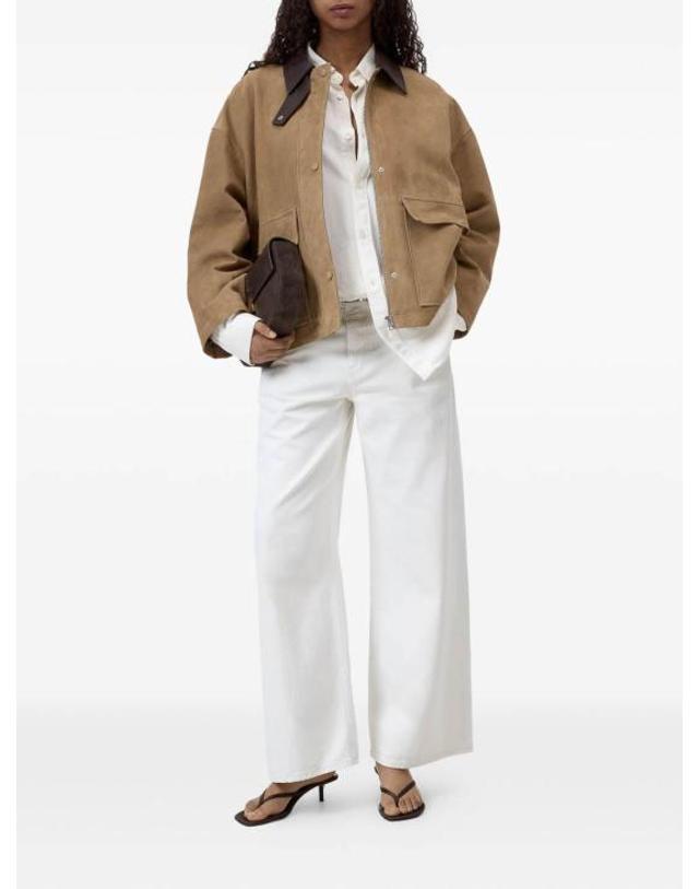 클로즈드 [해외직구] 26SS 클로즈드 가죽 자켓 C9750381G22982 BEIGE 착용컷