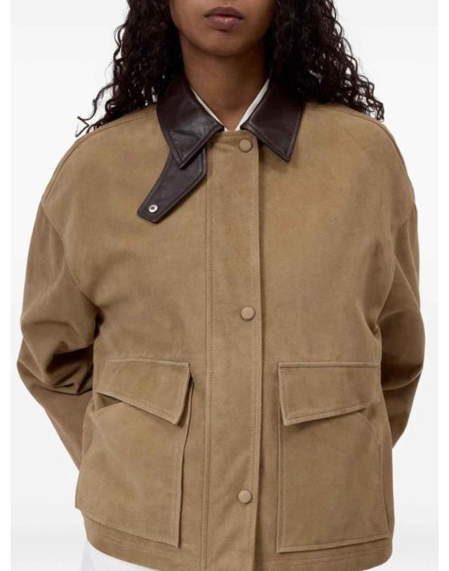 클로즈드 [해외직구] 26SS 클로즈드 가죽 자켓 C9750381G22982 BEIGE 착용컷