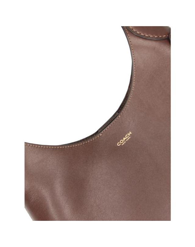 코치 [해외직구] 26FW 코치 BROOKLYN 브루클린 숄더백 28 CU068 MAPLE BROWN 착용컷