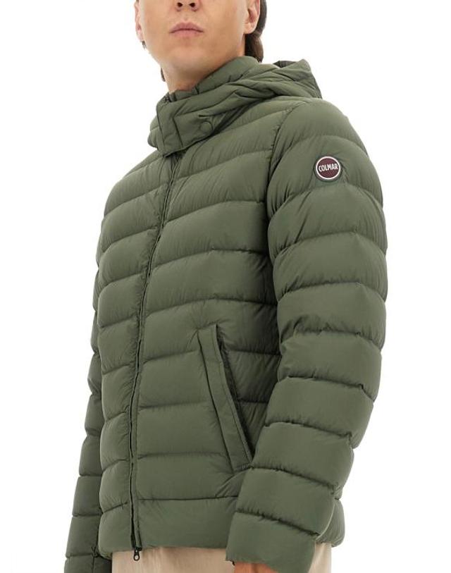 콜마 [해외직구] 25FW 콜마르 디테쳐블 후드 다운 자켓 1252 4ZP498 GREEN 착용컷