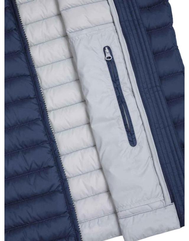 콜마 [해외직구] 26SS 콜마르 패딩 조끼 12488VX68 Blue 착용컷