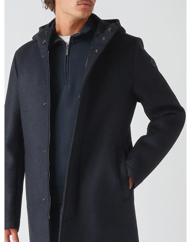 콜마 [해외직구] 26FW 콜마르 코트 11000039R5ZO 68 Navy 착용컷