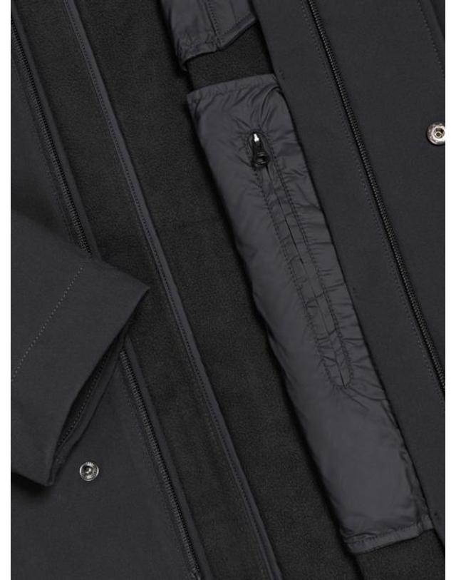콜마 [해외직구] 26FW 콜마르 코트 110000696XZ 99 Black 착용컷