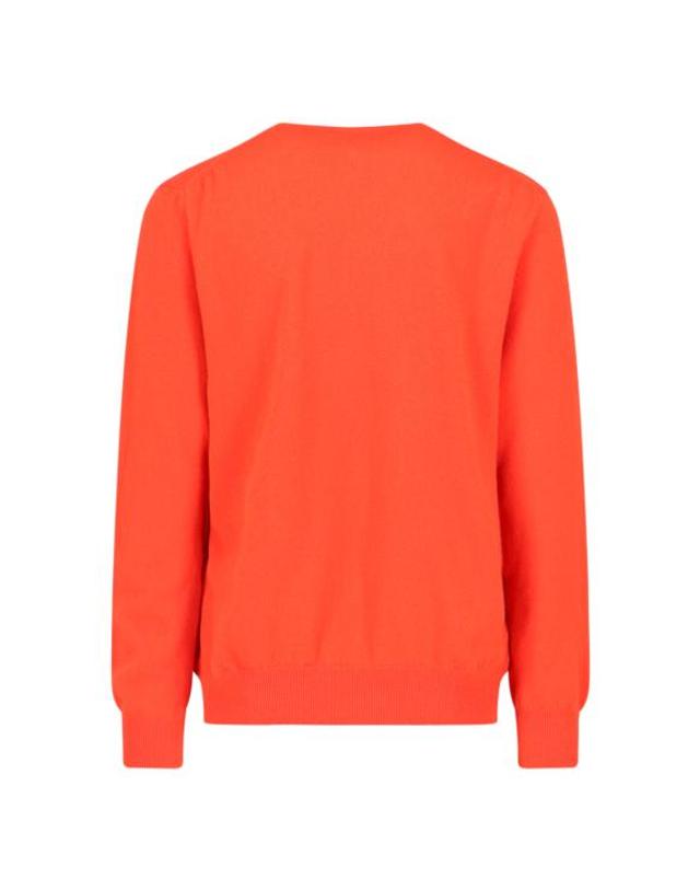 꼼데가르송 [해외직구] 23FW 꼼데가르송 스웨터 FL N008 W23 Orange 착용컷