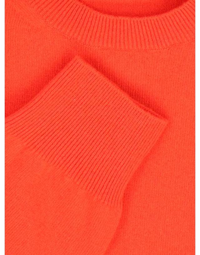 꼼데가르송 [해외직구] 23FW 꼼데가르송 스웨터 FL N008 W23 Orange 착용컷