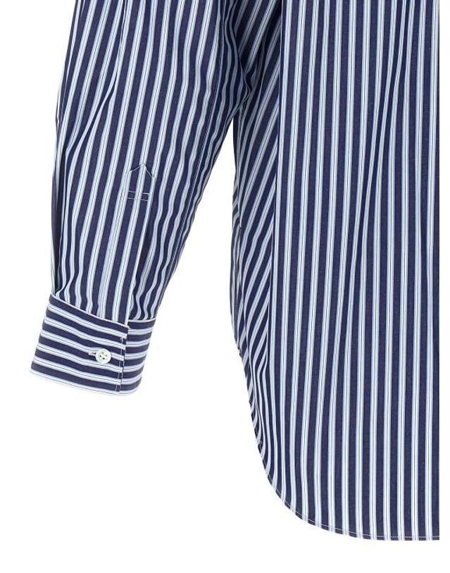 꼼데가르송 [해외직구] 25SS 꼼데가르송 긴팔 셔츠 FZB218PER3 Blue 착용컷