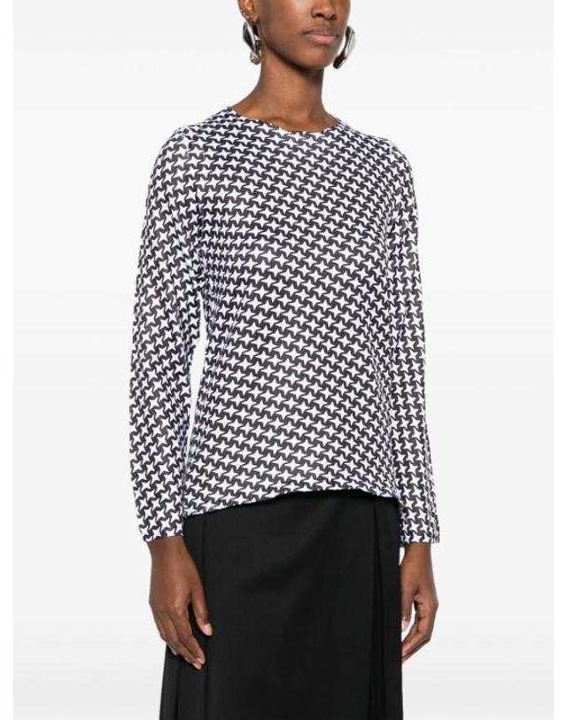 꼼데가르송 [해외직구] 24SS 꼼데가르송 긴팔 티셔츠 RMN5060511 Black 착용컷