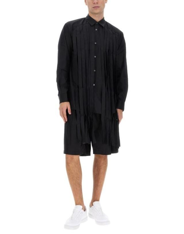 꼼데가르송 [해외직구] 23FW 꼼데가르송 긴팔 셔츠 FL B051 1 Black 착용컷