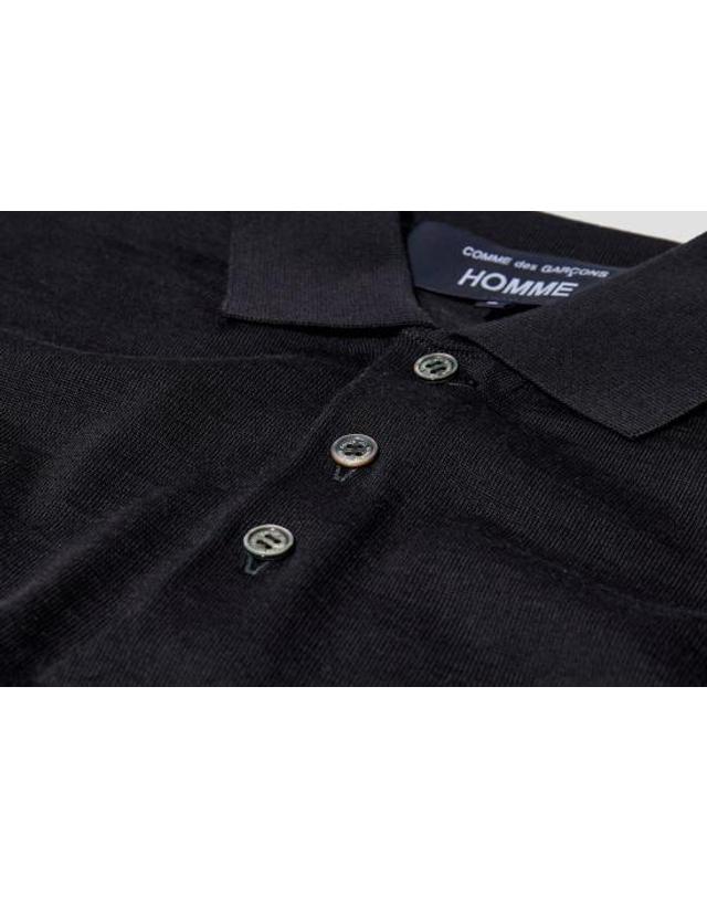 꼼데가르송 [해외직구] 25FW 꼼데가르송 긴소매 폴로 셔츠 HP N009 051 2 착용컷