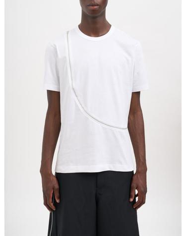 [해외직구] 26SS 꼼데가르송 반팔 티셔츠 NFQT011051WHITE