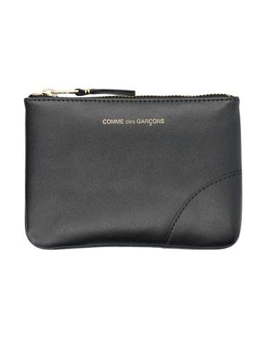 [해외직구] 26FW 꼼데가르송 클래식 레더 라인 파우치 SA81001 BLACK
