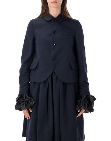 [해외직구] 26FW 꼼데가르송 자켓 NRJ006 1 NAVY X BLACK