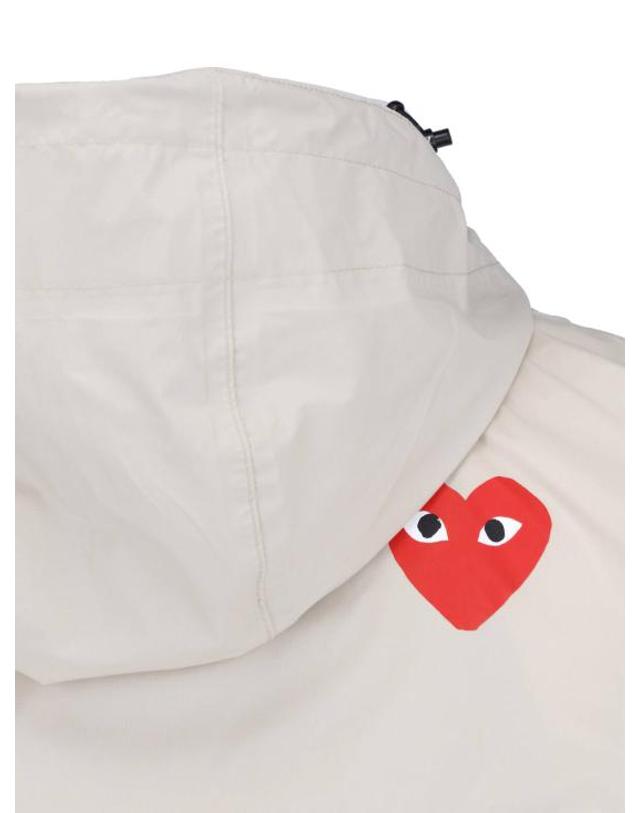 꼼데가르송 [해외직구] 26SS 꼼데가르송 X K way 아노락 자켓 AZ J502 051 3 BEIGE 착용컷