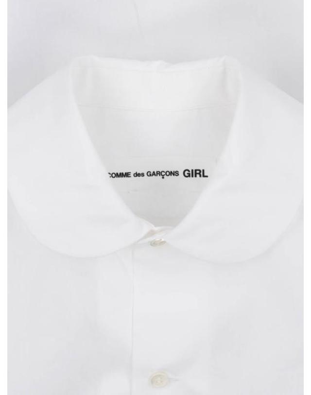꼼데가르송 [해외직구] 25FW 꼼데가르송 셔츠 NZ B009 PER1 White 착용컷