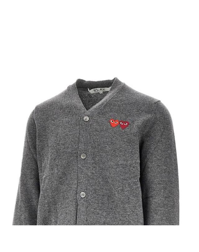 꼼데가르송 [해외직구] 26FW 꼼데가르송 가디건 AX N058 051 Grey 착용컷