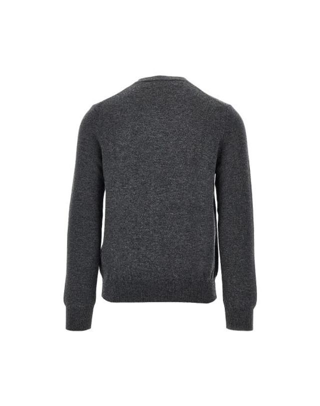 꼼데가르송 [해외직구] 26FW 꼼데가르송 플레이 더블 하트 가디건 AX N075 051 Grey 착용컷