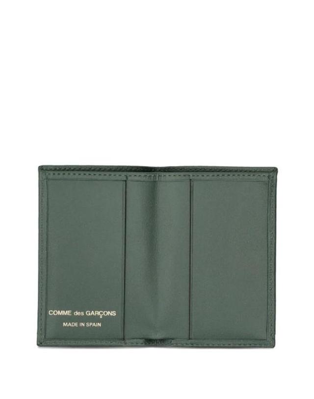 꼼데가르송 [해외직구] 26FW 꼼데가르송 남성지갑 SA6400 099 BGRN BOTTLE GREEN 착용컷