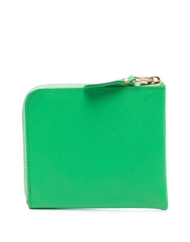 꼼데가르송 [해외직구] 26SS 꼼데가르송 가죽소품 SA3100098 GREEN 착용컷