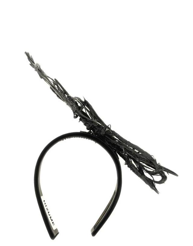꼼데가르송 [해외직구] 26FW 꼼데가르송 헤어 액세서리 CO343053BM BLACK 착용컷