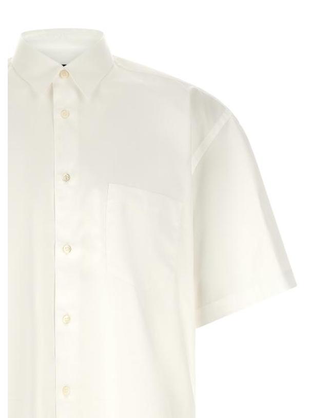꼼데가르송 [해외직구] 26FW 꼼데가르송 긴팔 셔츠 HQB1033 White 착용컷