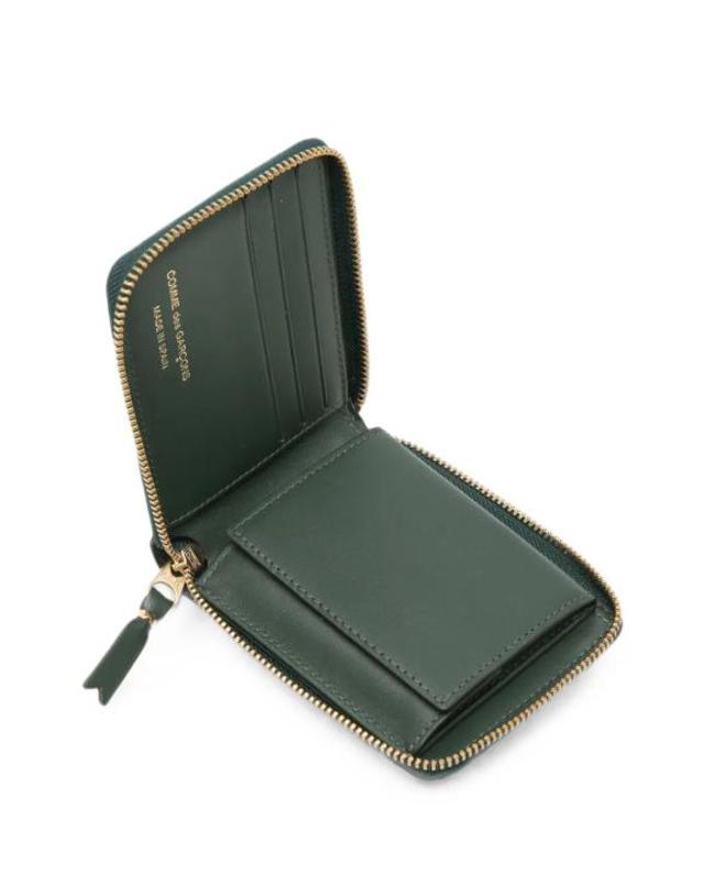 꼼데가르송 [해외직구] 26FW 꼼데가르송 남성지갑 SA7100 099 BGRN BOTTLE GREEN 착용컷