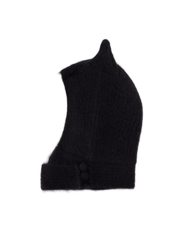 코페르니 [해외직구] 24FW 코페르니 이어플랩 캡 COPSA06Y3005 BLK black 착용컷