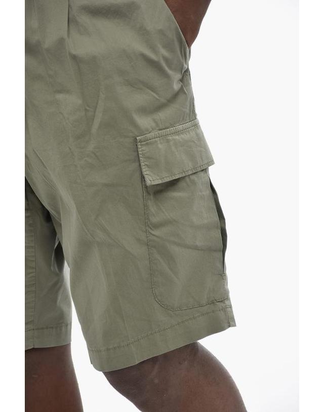 꼬르넬리아니 [해외직구] 꼬르넬리아니 숏팬츠 894EA4 2120183 051 Military Green 착용컷