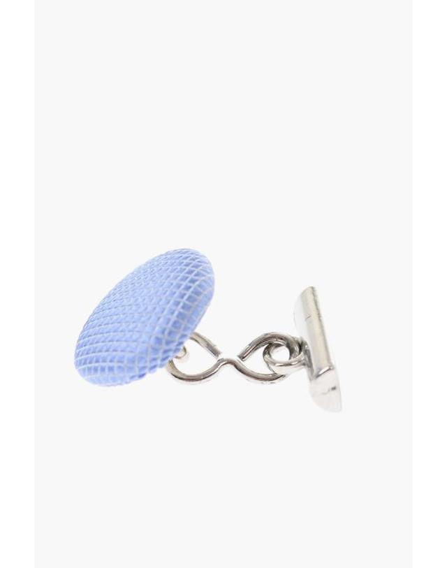 꼬르넬리아니 [해외직구] 꼬르넬리아니 커프스 링크 타이 홀더 83HG11 9120548 008 Light blue 착용컷